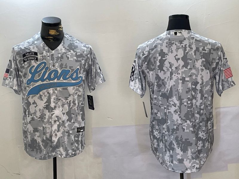 Men Detroit Lions Blank Nike Arctic Camo 2024 Salute to Service Limited NFL Jersey style 4->new york giants->NFL Jersey